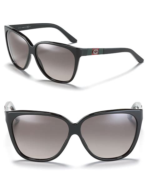 gucci cat eye glasses black|cat eye gucci sunglasses women's.